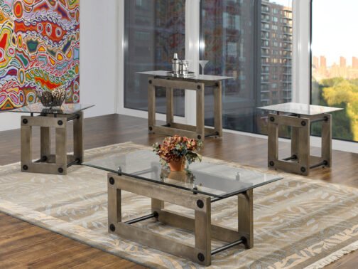 Fresno End Table (Ash Brown) - Image 3