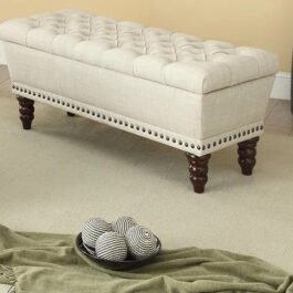 Connie Tufted Storage Upholstered Ottoman