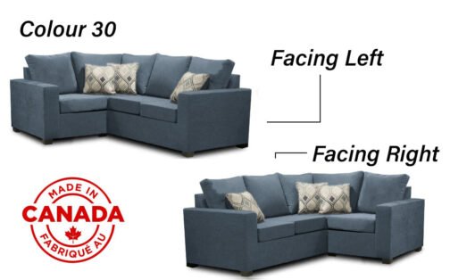 Nadia Sectional Made In Canada 2x1 - Image 25