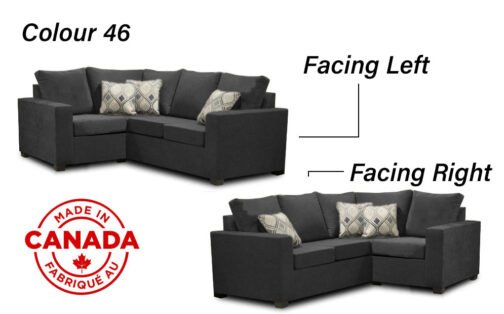 Nadia Sectional Made In Canada 2x1