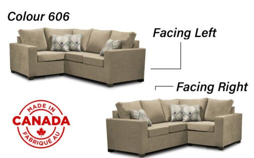 Nadia Sectional Made In Canada 2x1 - Image 15