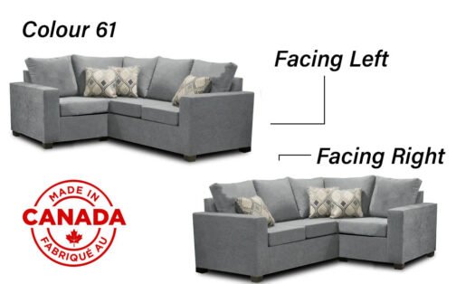 Nadia Sectional Made In Canada 2x1 - Image 31