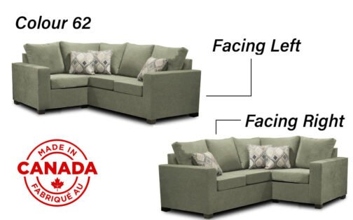 Nadia Sectional Made In Canada 2x1 - Image 9