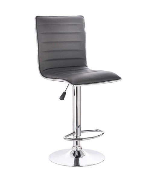 1156 Grey Bar Stool FINISH: Grey