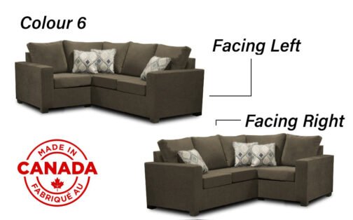 Nadia Sectional Made In Canada 2x1 - Image 17