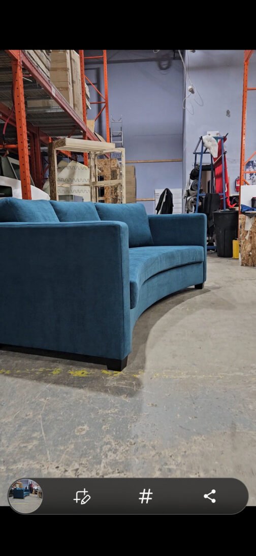 1717"  Curve orginal sofa MADE IN CANADA