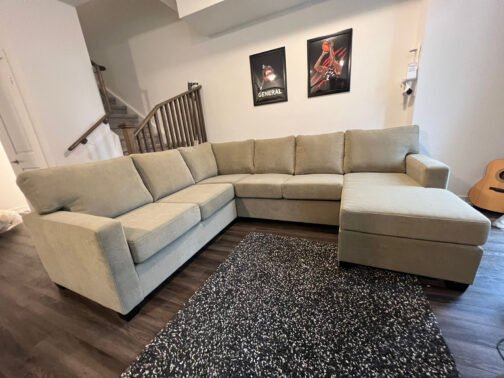 Made to order, SOLD IN STORE ONLY, L Shaped Sectional