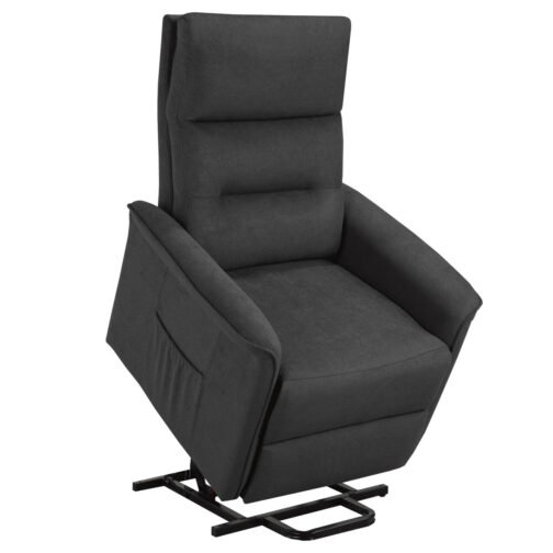 Recliner Lift Chair (Dark Grey) - Image 4