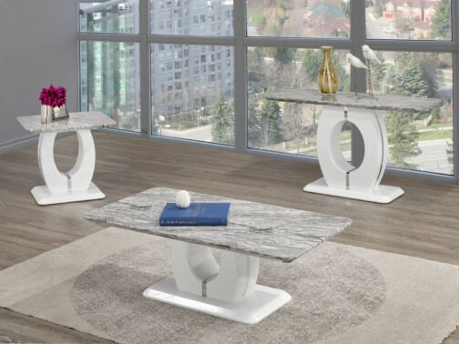 Walden Coffee Table (Grey & White) - Image 4