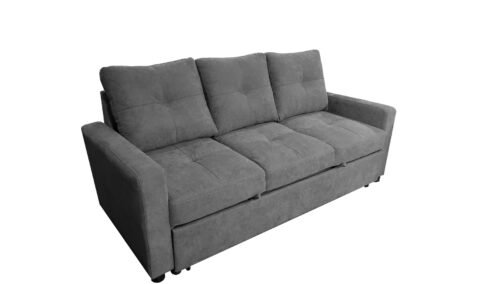 CAD Brock Sofa Bed Grey Made In Canada - Image 2