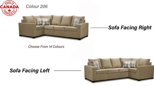 Nadia Sectional Made In Canada 3x1 - Image 27