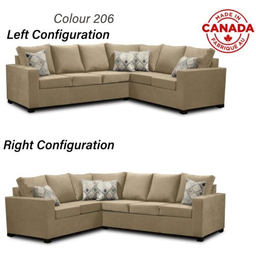 Nadia Sectional Made In Canada 3x2 - Image 21