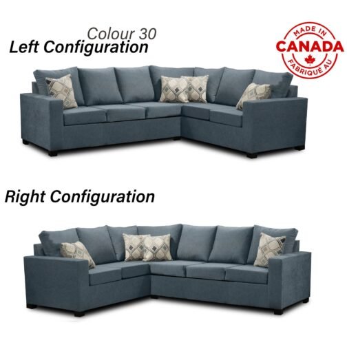 Nadia Sectional Made In Canada 3x2 - Image 13