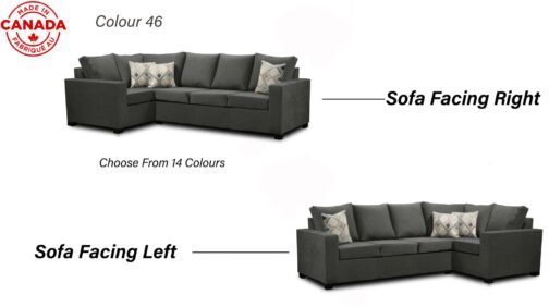 Nadia Sectional Made In Canada 3x1 - Image 15