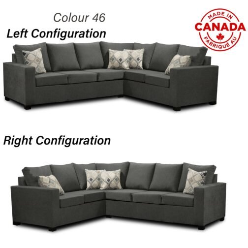 Nadia Sectional Made In Canada 3x2 - Image 15