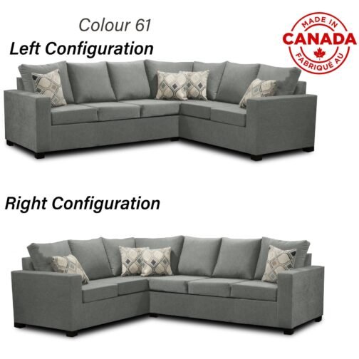 Nadia Sectional Made In Canada 3x2 - Image 17