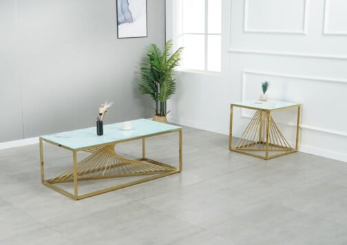 Harmony Side Table (Gold) - Image 7
