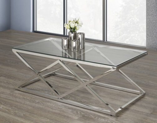 Nexus Coffee Table (Silver) - Image 2