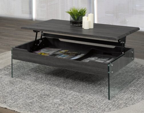 Storage Coffee Table (Grey) - Image 2