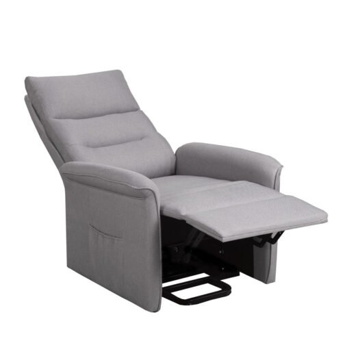 Recliner Lift Chair (Light Grey) - Image 3