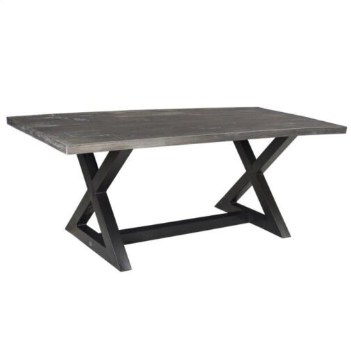 Zedd/Byron 7pc Dining Set, Grey - Image 4
