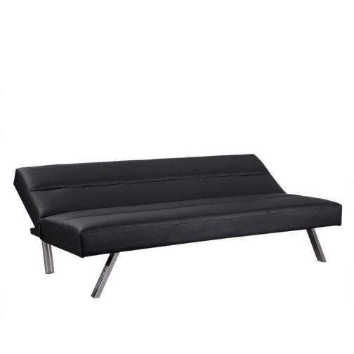 Zoe Click Clack Sofa Bed Black - Image 3