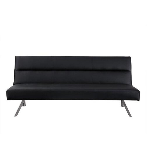 Zoe Click Clack Sofa Bed Black - Image 4