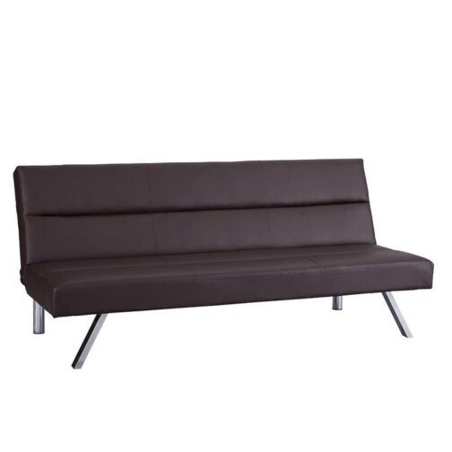 Zoe Click Clack Sofa Bed Brown - Image 3