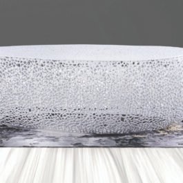 T3601-50-COFFEE TABLE OVAL-WHITE