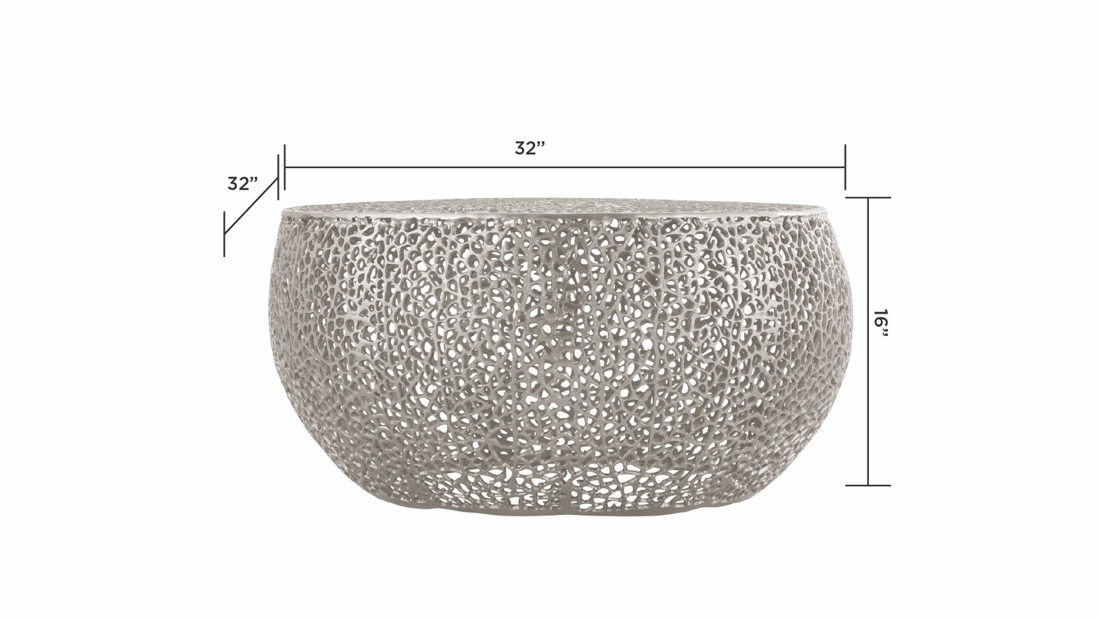 T3502-35-COFFEE TABLE-SILVER - Image 3