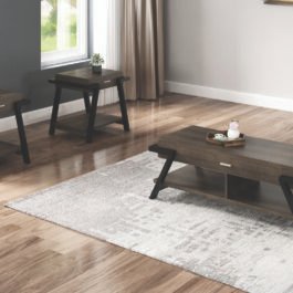 192407-ALICE-COFFEE TABLE 3PCS SET-BROWN