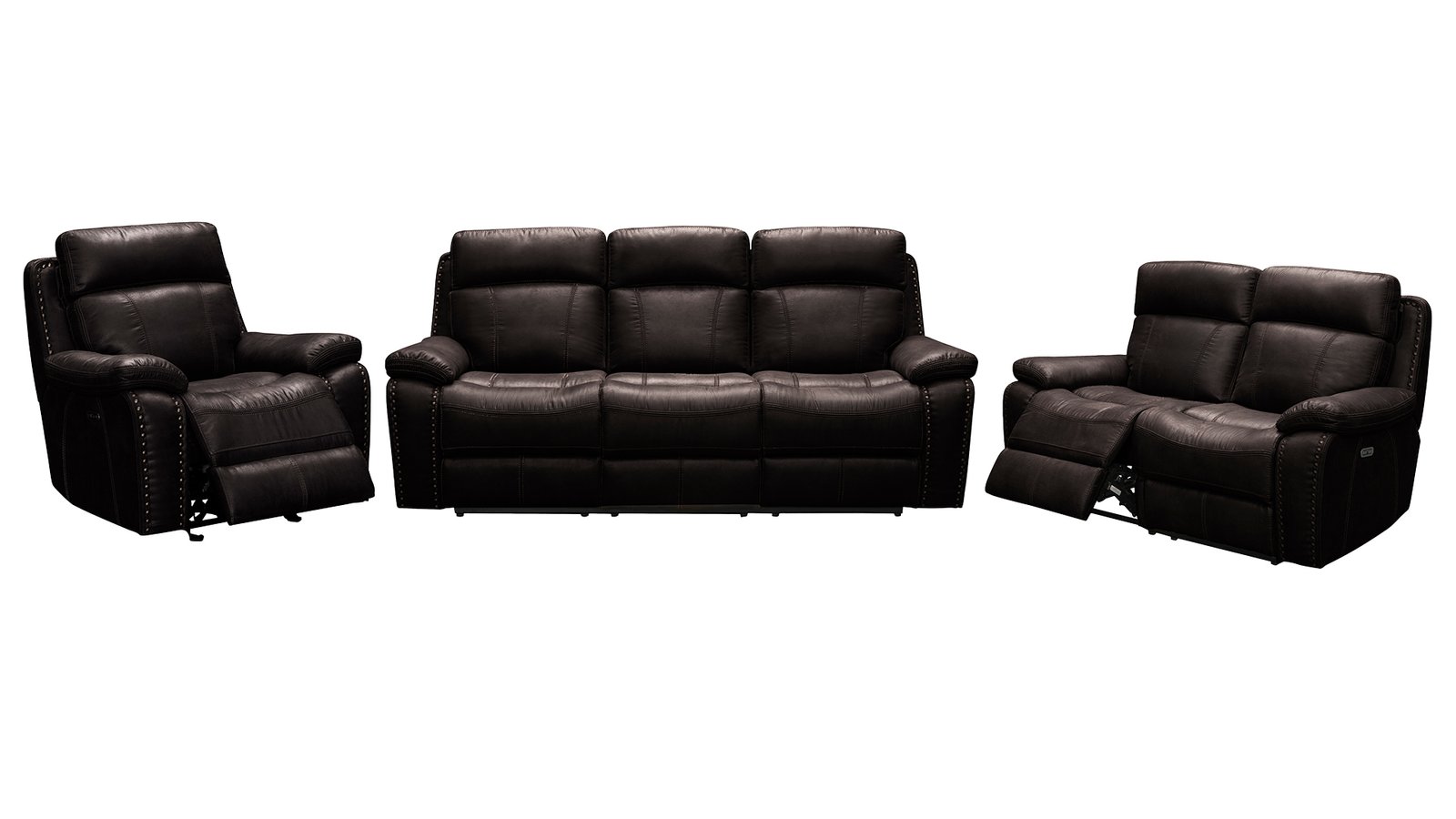 L2975-BOOMER-SOFA SET-CHOCOLATE - Image 2