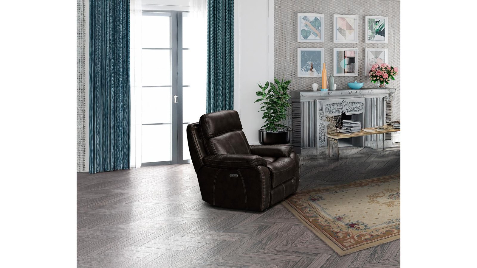 L2975-BOOMER-SOFA SET-CHOCOLATE - Image 6