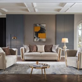 L1725-CHANELLE-SOFA SET-CREAM