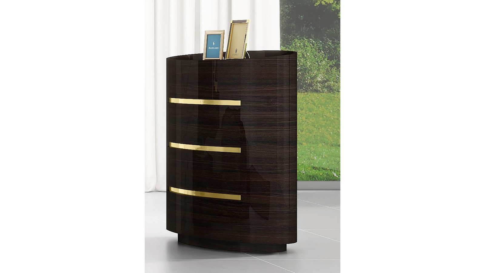 B1931-SPERENZA-BEDROOM SET-BLACK OAK - Image 5