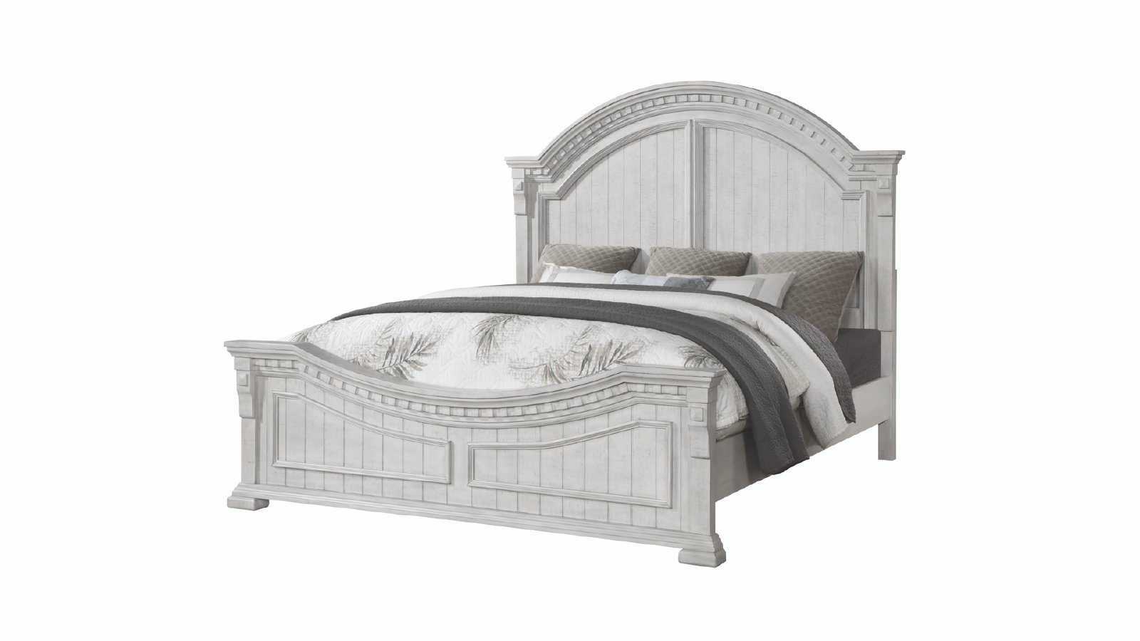 B1661-FAITH-BEDROOM SET-WHITE WASH-GREY