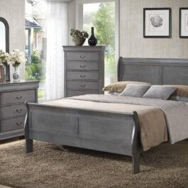 LP – GREY – 8PCS BEDROOM SET