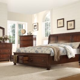 KASEY – 8PCS BEDROOM SET WITH 2 STORAGE DRAWERS