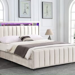 MARK – BEIGE VELVET