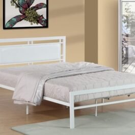 BD – 1148-PLATFORM BED-WHITE