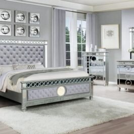 INFINITY – GREY – 8PCS BEDROOM SET