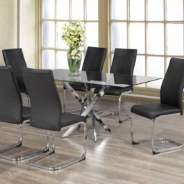 T-1448/-C-1877-7PC-DINING-SET