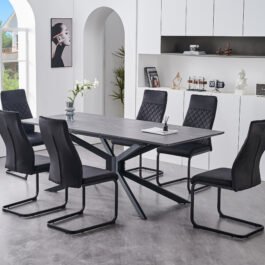 T-1570/-C-1571-7PC-DINING-SET