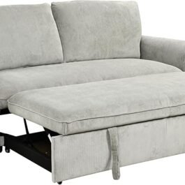 SOFA BED – LIGHT GREY