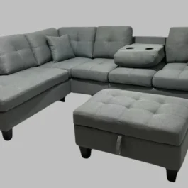DF 2401 – SECTIONAL SOFA-GREY