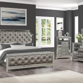 B1191-HARMONY-QUEEN/KING BED + 1 NS