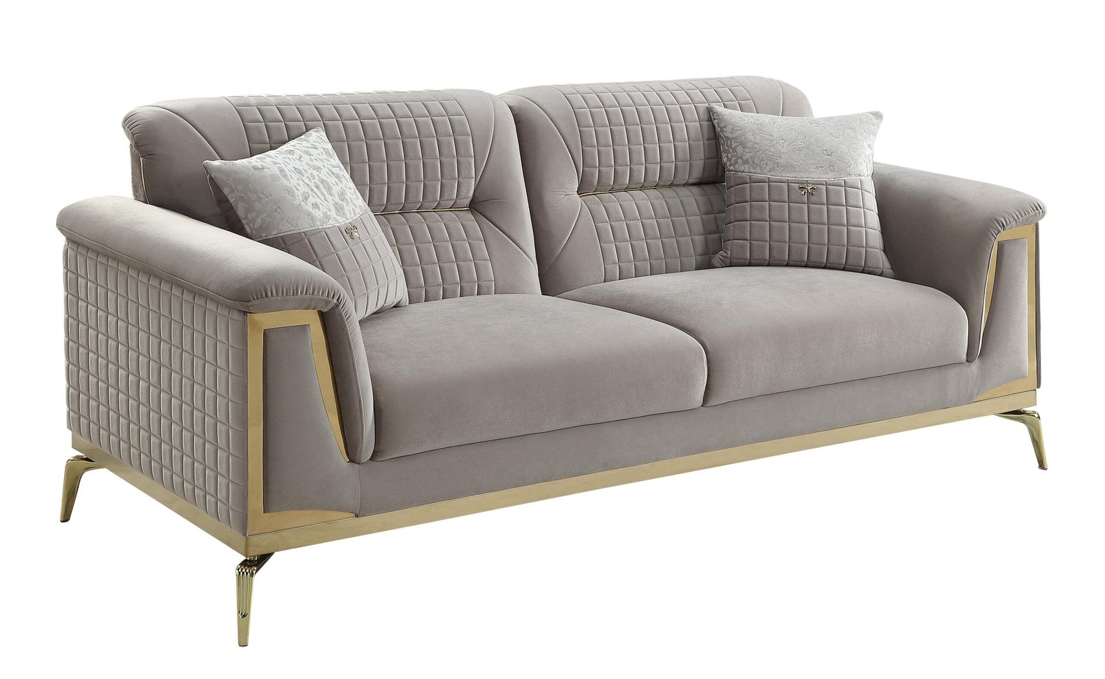 L6125-AIDA-SOFA SET-BEIGE - Image 2