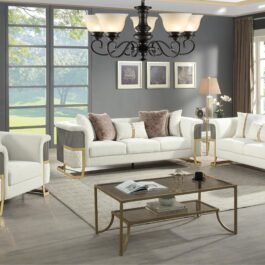 L5825-MALIBU-SOFA SET-CREAM