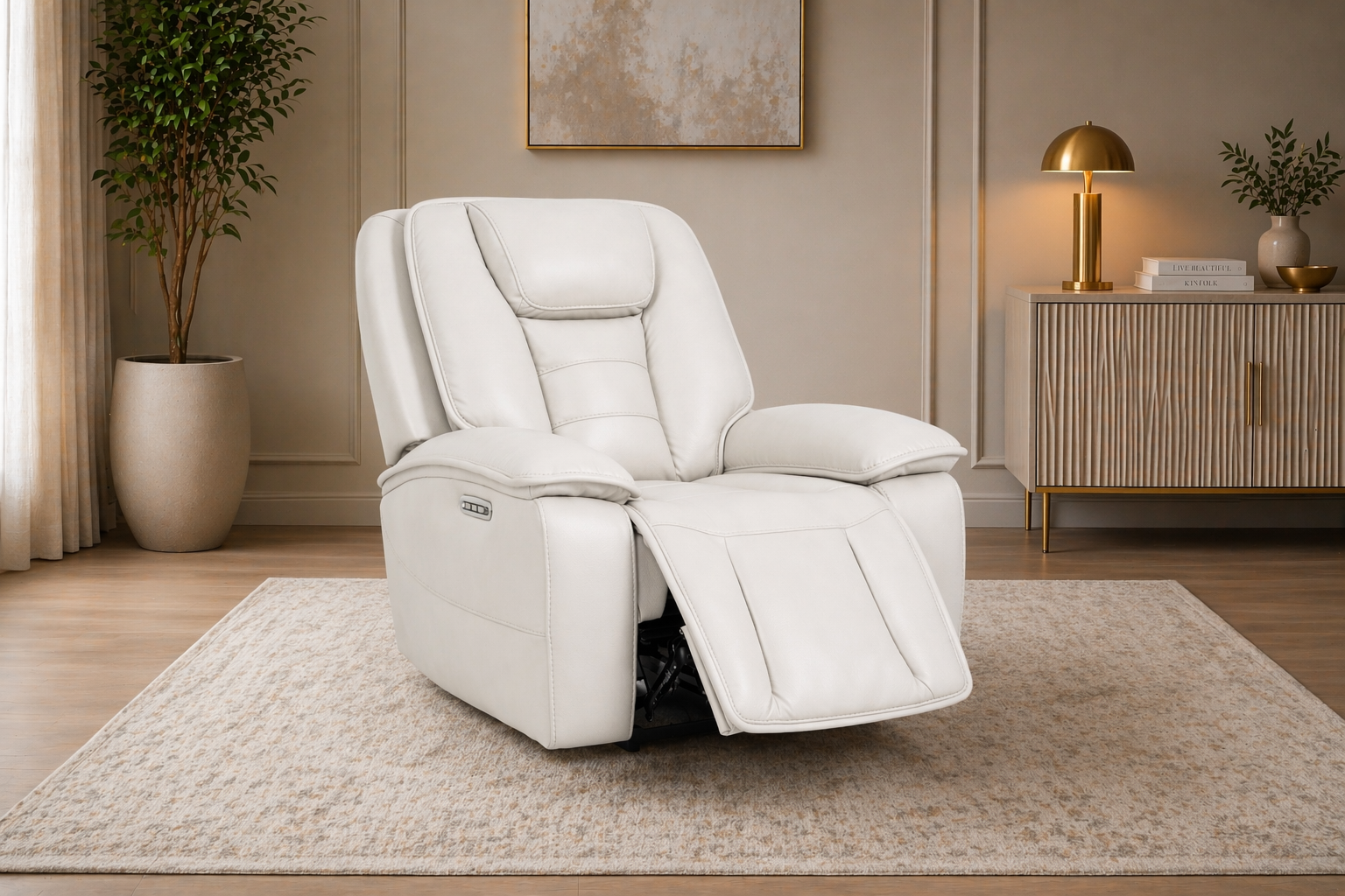 L4165-HENESSEY-SOFA SET-WHITE - Image 4