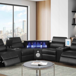 L3875-NOVA-SECTIONAL SOFA-BLACK